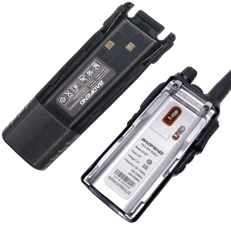 BaoFeng UV-82T Tri-Band Two-Way Radio Dual Antenna Handheld Walkie Talkie, EU Plug, UV-82T