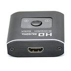 ST0003 2 in 1 Out 8K HDMI Switcher Bi-directional Video Converter, 8K 60Hz Black