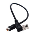 BNC Male To RCA Female Connection Cable Copper HD Video Coaxial Cable Monitoring Cable, Length: 0.35m, 0.35m