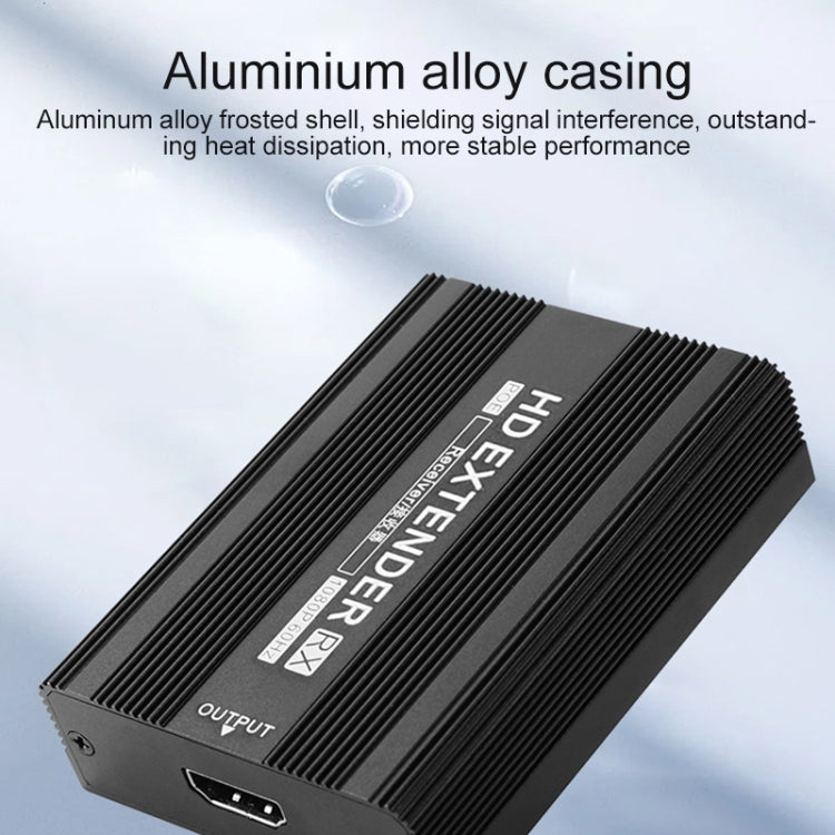 Measy ET1820 HDMI Extender Transmitter and Receiver Converter, POE Single Power Supply, Transmission Distance: 200m, ET1820