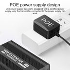 Measy VGA1815 VGA Extender Transmitter and Receiver Converter, POE Single Power Supply, Transmission Distance: 150m, VGA1815