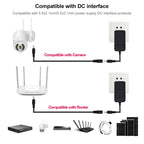 DC 5.5 x 2.1 To 7.0 Female DC Power Connection Cable, Length: 5m, DC 5.5 x 2.1 To DC 7.0