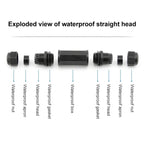 RJ45 Waterproof Connector Double Head Lan Coupler Adapter, RJ45 Waterproof Coupler