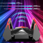 COMFAST CF-977AX 5400Mbps Tri-Band Wireless Network Card WiFi6 Type-C Adapter, CF-977AX