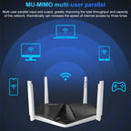 COMFAST CF-WR633AX 1800Mbps WiFi6 Dual Band Gigabit Router, CF-WR633AX