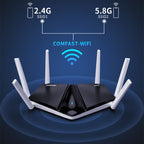 COMFAST CF-WR633AX 1800Mbps WiFi6 Dual Band Gigabit Router, CF-WR633AX