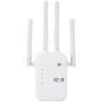 ZX-R08 300Mbps 2.4G WiFi Repeater Signal Amplifier, US Plug, 300Mbps