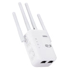 ZX-R08 300Mbps 2.4G WiFi Repeater Signal Amplifier, US Plug, 300Mbps