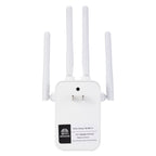 ZX-R08 300Mbps 2.4G WiFi Repeater Signal Amplifier, US Plug, 300Mbps