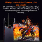 1510 150Mbps Drive Free USB Network Adapter WiFi Transmitter Receiver, 1510