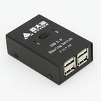 DY-B046 2 In 4 Out USB 2.0 Sharing Switch USB Flash Printer Adapter, DY-B046