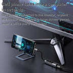 Yesido HB24 5 in 1 USB-C / Type-C Multifunction Docking Station HUB Adapter, HB24