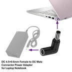 DC 4506 Female to DC 6037 Male Connector Power Adapter, DC 6037