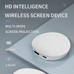 G104 4K Smart Same Screen Device 2.4G / 5G Wireless Display Dongle Adapter, G104