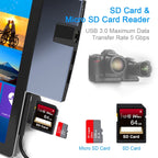 Rocketek SUR759 6 in 1 USB 3.0 / LAN / 4K HDMI / SD / TF HUB Adapter, SUR759