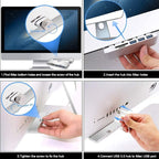 Rocketek HC412 USB3.0 x 3 + SD / TF Card Reader HUB Adapter, HC412