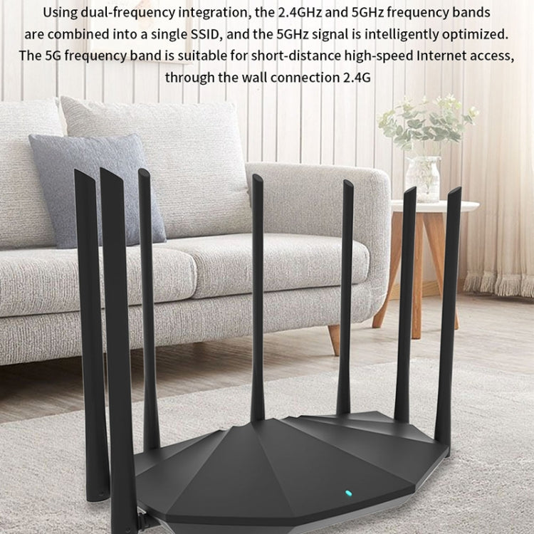 Tenda AC23 AC2100M Wireless WiFi IPV6 Home Coverage APP Control Extender Router, AC23