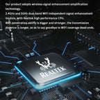 Tenda AC23 AC2100M Wireless WiFi IPV6 Home Coverage APP Control Extender Router, AC23