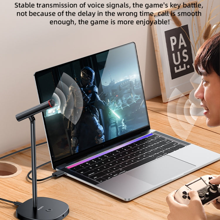 YESIDO KR18 360 Degree Omnidirectional Desktop Noise USB Canceling Microphone, KR18