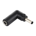 10 PCS 4.5 x 3.0mm Female to 4.5 x 3.0mm Male Plug Elbow Adapter Connector, 4.5x3.0mm to 4.5x3.0mm