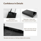 ORICO 3599U3 2.5 / 3.5 inch Portable USB3.0 Hard-Drive Enclosure, US Plug, US Plug