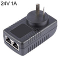 24V 1A Router AP Wireless POE / LAD Power Adapter, AU Plug, 24V 1A