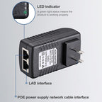 24V 1A Router AP Wireless POE / LAD Power Adapter, AU Plug, 24V 1A