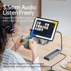 ORICO PW11-10P Type-C / USB-C 10-in-1 5Gbps Multifunction Docking Station, PW11-10P