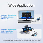 ORICO ORICO-PW11-6PCR R45 Type-C / USB-C 6-in-1 5Gbps Multifunction Docking Station, PW11-6PCR