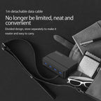 ORICO H4928-U3 ABS High Speed 4 Ports USB 3.0 HUB with 12V Power Adapter for Smartphones / Tablets