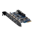 ORICO PVU3-5O2I USB3.0 * 5 + 20Pin Slot * 1 PCI Express Card for Desktop, 5Gbps Superspeed Data Transmission, 5 Ports USB3.0