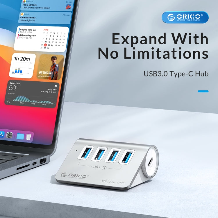 ORICO M3UT3 3-port USB 3.2 HUB with Card Reader, M3UT3