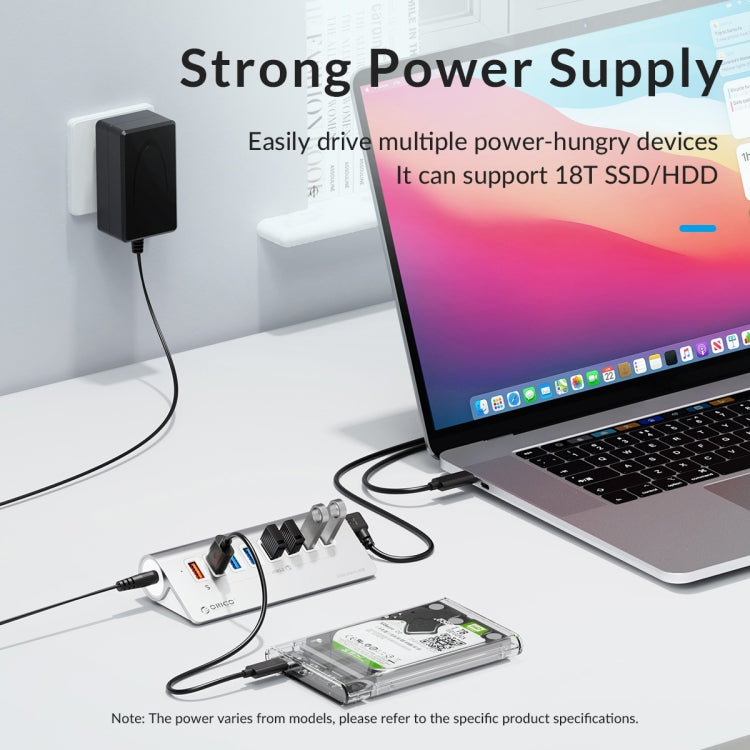 ORICO M3UT3 3-port USB 3.2 HUB with Card Reader, M3UT3