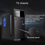 T5 USB 2.0 Main Chassis 400x190x410mm Micro-ATX / ATX PC PC Desktop Computer Case, T5