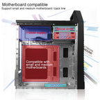 Business Road 3 USB 2.0 Main Chassis 353x160x399mm M-ATX / ATX / Mini-ITX PC Desktop Computer Case, Business Road 3