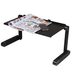 Portable 360 Degree Adjustable Foldable Aluminium Alloy Desk Stand for Laptop / Notebook, without CPU Fans & Mouse Pad, Desk