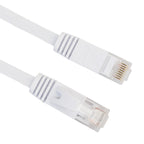 5m CAT6 Ultra-thin Flat Ethernet Network LAN Cable, Patch Lead RJ45, Length: 5m