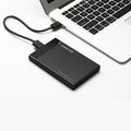 UGREEN US221 HDD Enclosure 2.5 inch SATA to USB 3.0 SSD Adapter Hard Disk Drive Box External HDD Case, Support UASP Protocol, US221 Removable Cable, US221 Fixed Cable