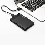 UGREEN US221 HDD Enclosure 2.5 inch SATA to USB 3.0 SSD Adapter Hard Disk Drive Box External HDD Case, Support UASP Protocol, US221 Removable Cable, US221 Fixed Cable