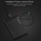 UGREEN US221 HDD Enclosure 2.5 inch SATA to USB 3.0 SSD Adapter Hard Disk Drive Box External HDD Case, Support UASP Protocol, US221 Removable Cable, US221 Fixed Cable