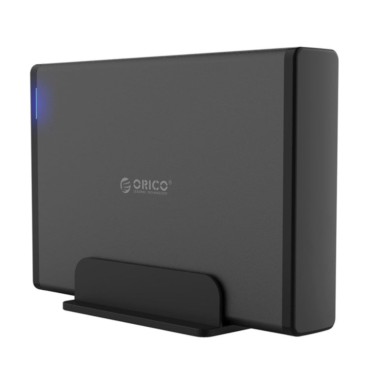 ORICO 7688U3 Vertical Aluminum External Hard Drive Enclosure Storage Case Hard Drive Dock for 3.5 inch SATA HDD