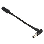 PD 100W 18.5-20V 6.0 x 0.6mm Elbow to USB-C / Type-C Adapter Nylon Braid Cable, 6.0 x 0.6mm