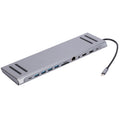 12 in 1 Type-C to Dual HDMI Docking Station, 12 in 1