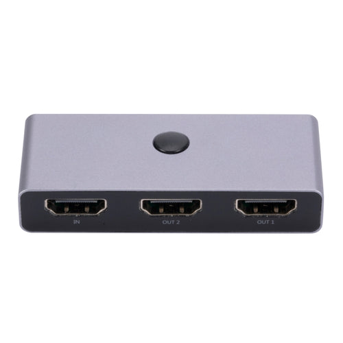 1 into 2 out 4K Split Screen HDMI Two-way Conversion Audio Video Switch, Two-way