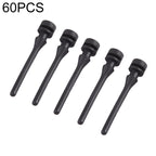 60 PCS 40mm Anti Vibration Soft Damping Nail Rubber Silicone Computer Fan Screw, 60 PCS 40mm, 60 PCS 40mm (Blue)