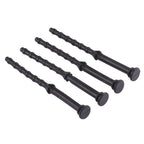 4 PCS 65mm Anti Vibration Soft Damping Nail Rubber Silicone Computer Fan Screw, 4 PCS 65mm