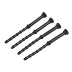 4 PCS 65mm Anti Vibration Soft Damping Nail Rubber Silicone Computer Fan Screw, 4 PCS 65mm