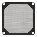 8cm Black Fan Dust Filter Computer Fan Aluminum Dustproof Cover, 8cm