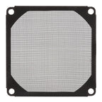 8cm Black Fan Dust Filter Computer Fan Aluminum Dustproof Cover, 8cm