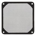 12cm Black Fan Dust Filter Computer Fan Aluminum Dustproof Cover, 12cm